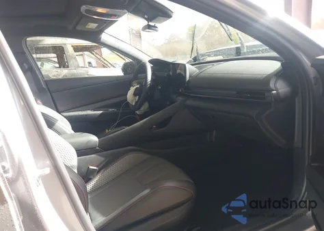 2025 Hyundai Elantra N Line from USA, damaged, VIN KMHLR4DF1SU980256